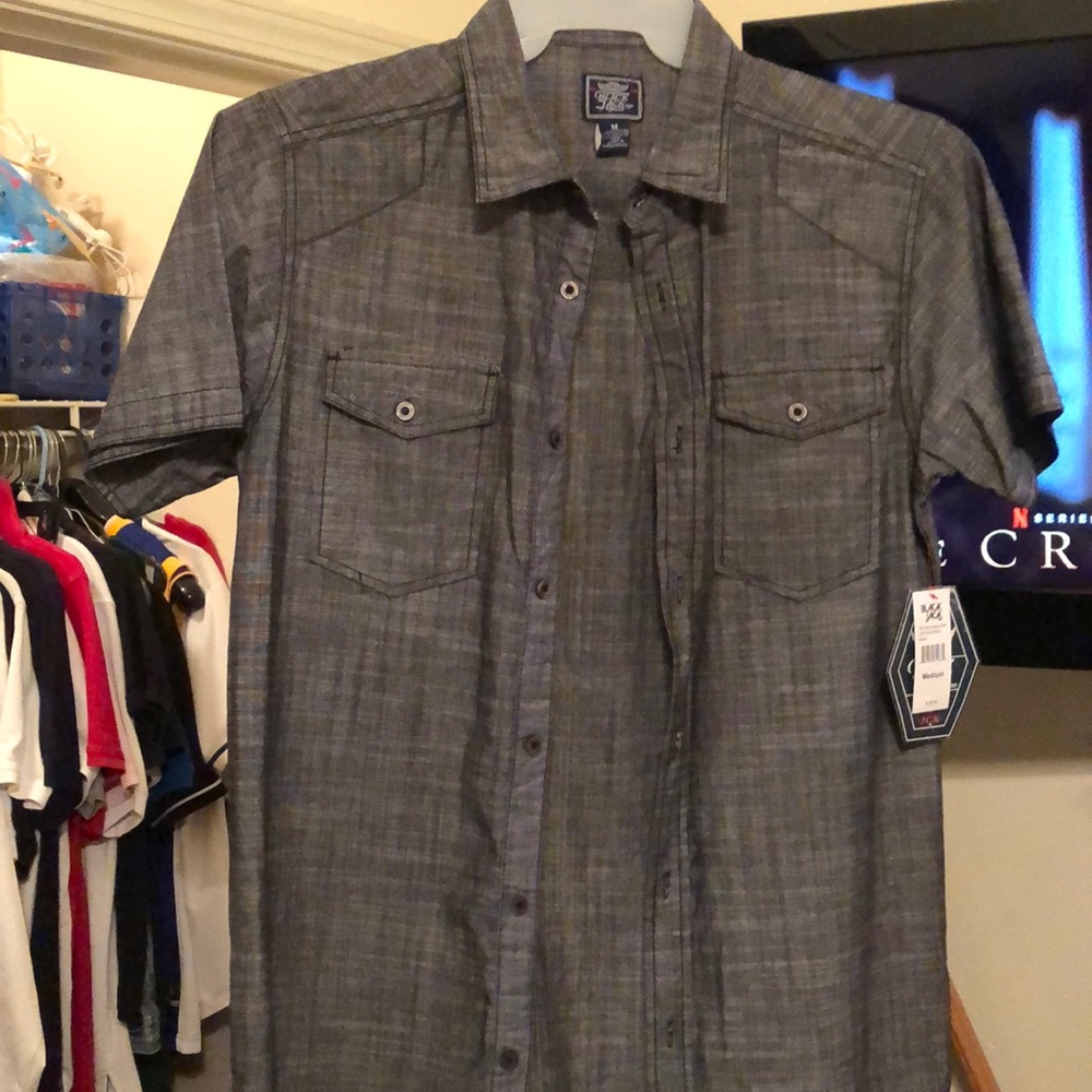 Black jack dress shirt